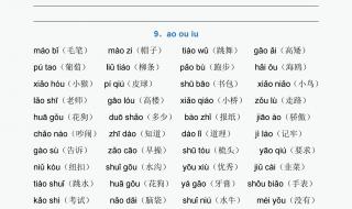 16个整体认读音节 整体认读音节16个正确读法